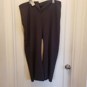 Alfani charcoal dress pants 18w